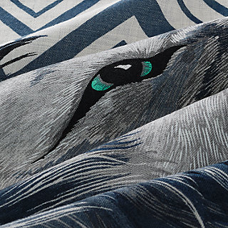 Roaaaaar! scarf 100 - Grey | Hermès Mainland China
